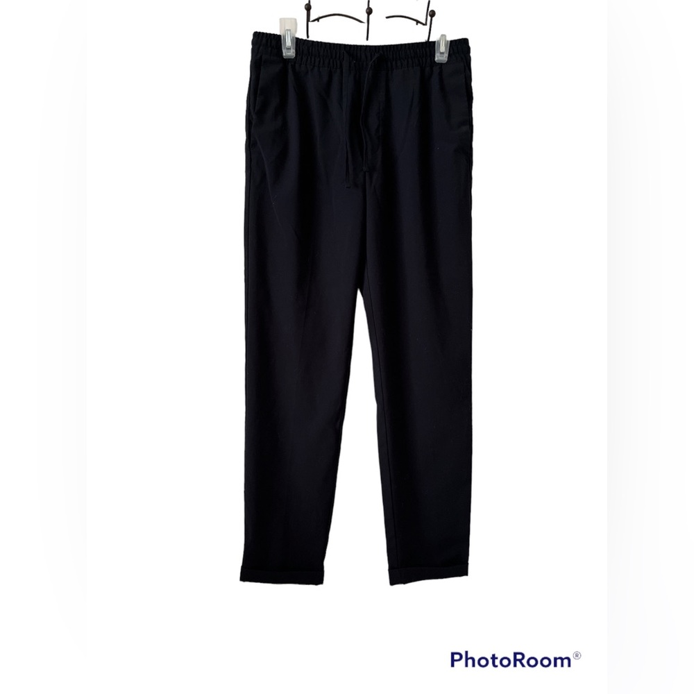 H&M Mens Slim Fit Black Pants size S
